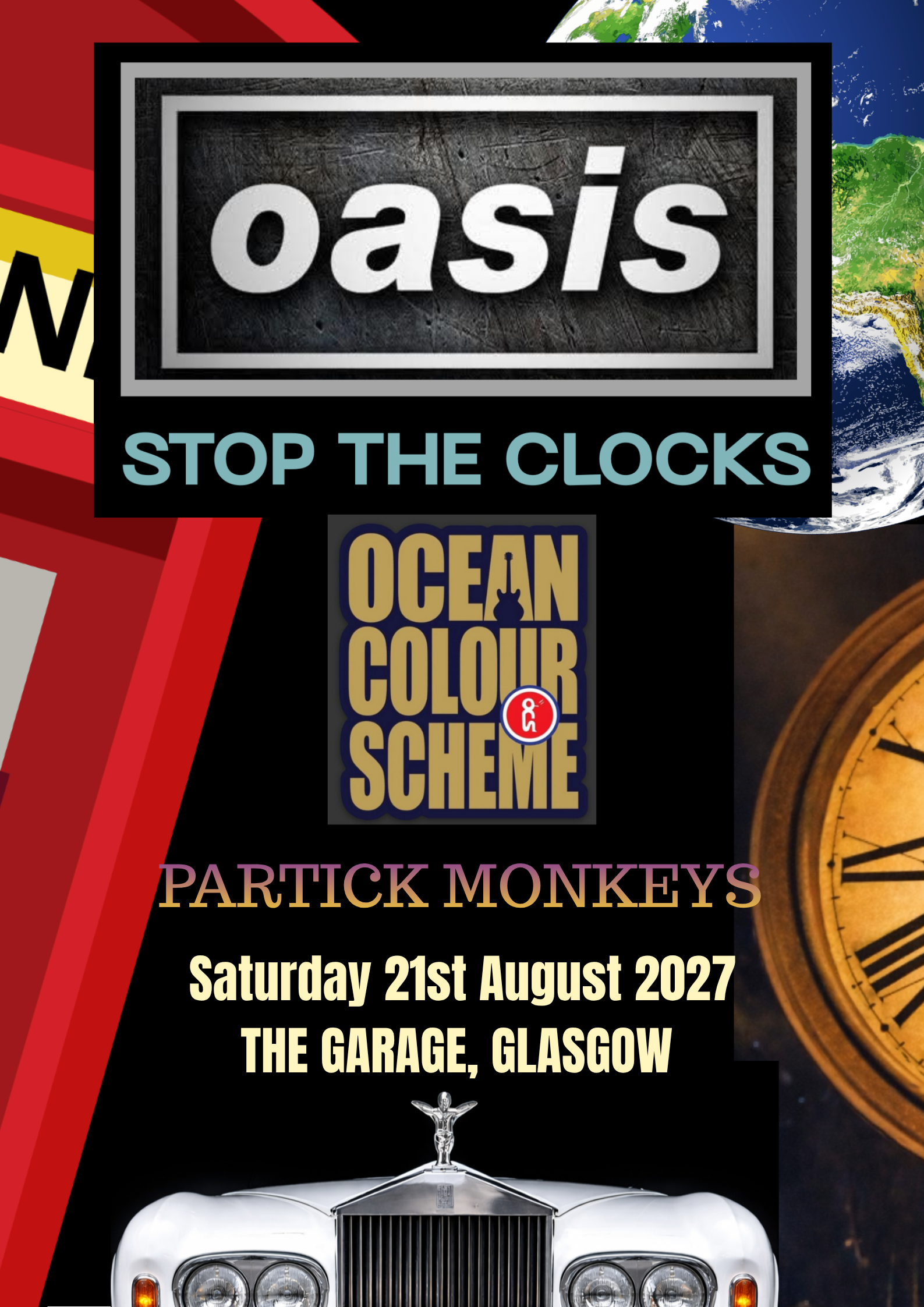 Stop The Clocks – Oasis Tribute Show